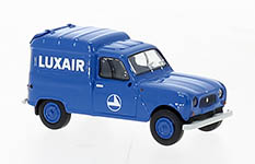 Brekina 14760 - H0 - Renault R4 Fourgonnette 1961, Luxair
